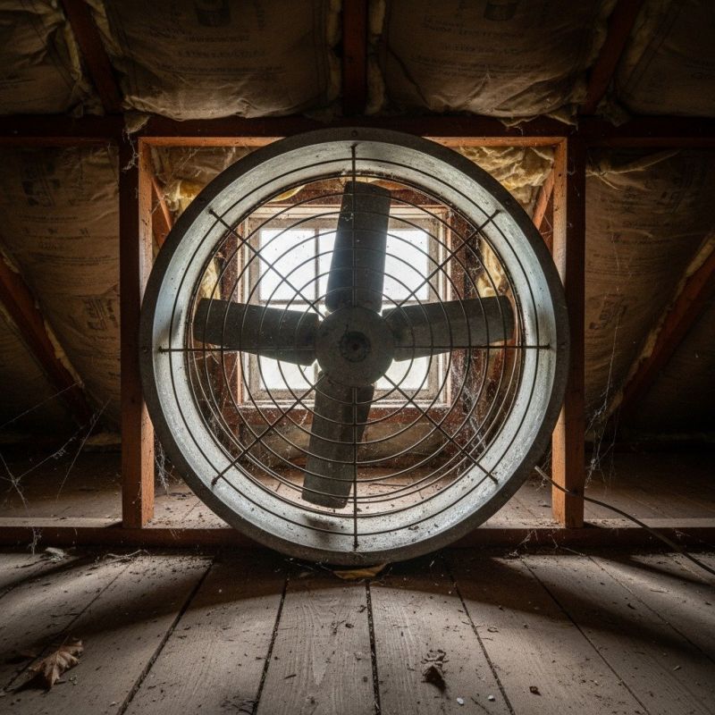Attic Fan Replacement in Provo, UT